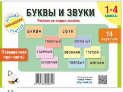 Буквы и звуки. Учебное наглядное пособие (1-4 классы)